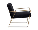 Sunpan Kristoffer Lounge Chair - Abbington Black