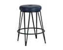 SUNPAN Matthews Swivel Counter Stool - Black - Bravo Admiral, Black - Bravo Cognac, Black - Bravo Cream, Black - Bravo Metal, Champagne Gold - Onyx