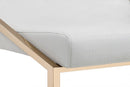 Sunpan Marcelle Dining Chair - White Croc