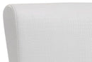 Sunpan Marcelle Dining Chair - White Croc