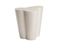 Sunpan Ava End Table in Terrazzo / Marble Look - Large