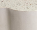 Sunpan Ava End Table in Terrazzo / Marble Look - Large