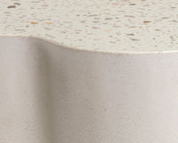 Sunpan Ava End Table - Small - Terrazzo