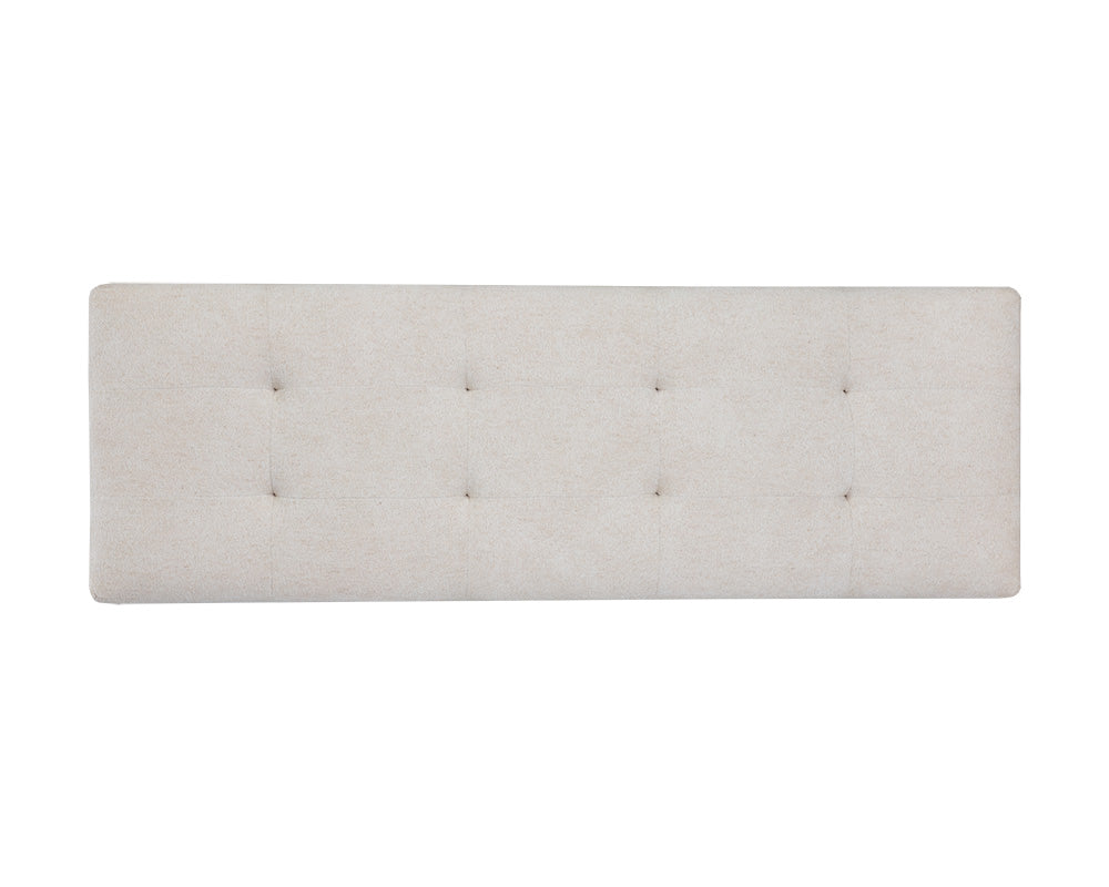 Sunpan Maverick Bench - Clover Green/Eclipse White