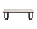 Sunpan Maverick Bench - Clover Green/Eclipse White