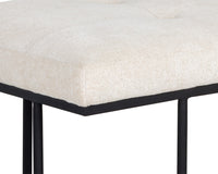 Sunpan Maverick Bench - Clover Green/Eclipse White