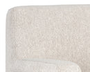Sunpan Cybil Lounge Chair - Dove Cream/Polo Club Kohl Grey