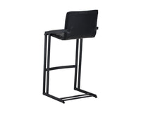 Sunpan Webber Barstool in Cantina Black/Saddle - Set of 2
