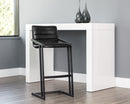 Sunpan Webber Barstool in Cantina Black/Saddle - Set of 2