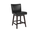 Sunpan Vintage Swivel Counter Stool - Brown/Castillo Cream/Coal Black/Havana Dark Brown/Overcast Grey
