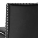 Sunpan Vintage Swivel Counter Stool - Brown/Castillo Cream/Coal Black/Havana Dark Brown/Overcast Grey