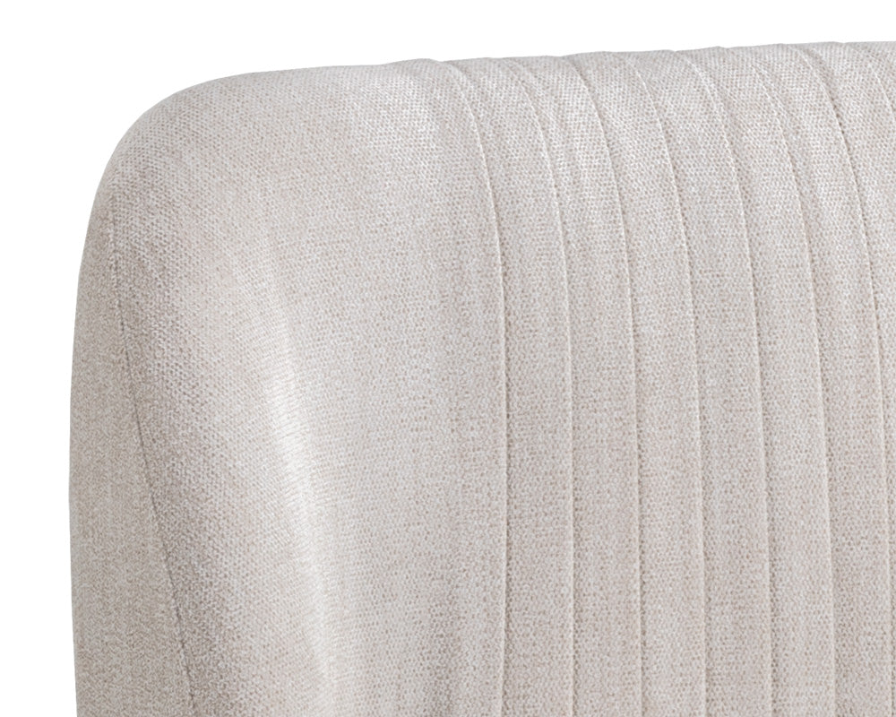 Sunpan Nevin Counter Stool - Polo Club Muslin/Sapphire Blue/Shadow Grey