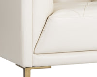 Sunpan Westin Armchair - Vintage Black Night/Caramel/Peacock/Steel Grey/Vanilla Leather