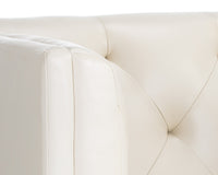 Sunpan Westin Armchair - Vintage Black Night/Caramel/Peacock/Steel Grey/Vanilla Leather