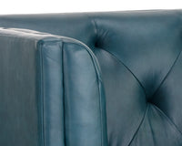 Sunpan Westin Armchair - Vintage Black Night/Caramel/Peacock/Steel Grey/Vanilla Leather