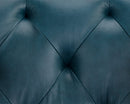 Sunpan Westin Armchair - Vintage Black Night/Caramel/Peacock/Steel Grey/Vanilla Leather