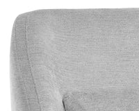 Sunpan Riley Lounge Chair - Polo Club Kohl Grey/Stone
