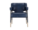 Sunpan Derome Dining Armchair - Bravo Admiral/Portabella/Polo Club Stone