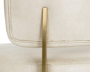 Sunpan Melville Lounge Chair - Bravo Ash/Bravo Cream/Polo Club Kohl Grey/Polo Club Stone