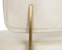 Sunpan Melville Lounge Chair - Bravo Ash/Bravo Cream/Polo Club Kohl Grey/Polo Club Stone