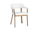 Sunpan Dixie Dining Armchair - Dillon Black/Snow/Williamsburg