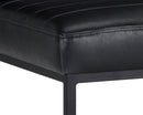 Sunpan Spyros Dining Chair - Bravo Cream/Coal Black/Overcast Grey