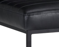 Sunpan Spyros Dining Chair - Bravo Cream/Coal Black/Overcast Grey