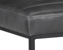 Sunpan Spyros Dining Chair - Bravo Cream/Coal Black/Overcast Grey
