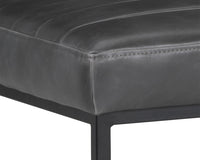 Sunpan Spyros Dining Chair - Bravo Cream/Coal Black/Overcast Grey