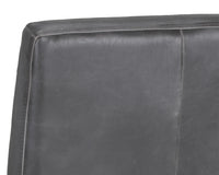 Sunpan Spyros Dining Chair - Bravo Cream/Coal Black/Overcast Grey