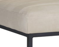 Sunpan Spyros Dining Chair - Bravo Cream/Coal Black/Overcast Grey