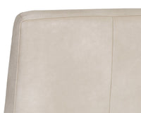 Sunpan Spyros Dining Chair - Bravo Cream/Coal Black/Overcast Grey