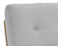 Sunpan Virelles Dining Chair - Bravo Black/Zenith Graphite Grey/Zenith Soft Grey