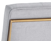 Sunpan Virelles Dining Chair - Bravo Black/Zenith Graphite Grey/Zenith Soft Grey