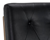 Sunpan Virelles Dining Chair - Bravo Black/Zenith Graphite Grey/Zenith Soft Grey