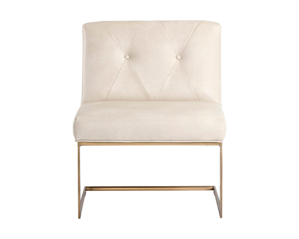 Sunpan Virelles Lounge Chair - Bravo Admiral/Bravo Cream