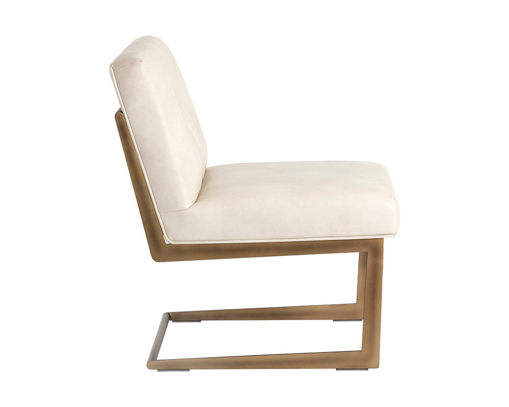 Sunpan Virelles Lounge Chair - Bravo Admiral/Bravo Cream
