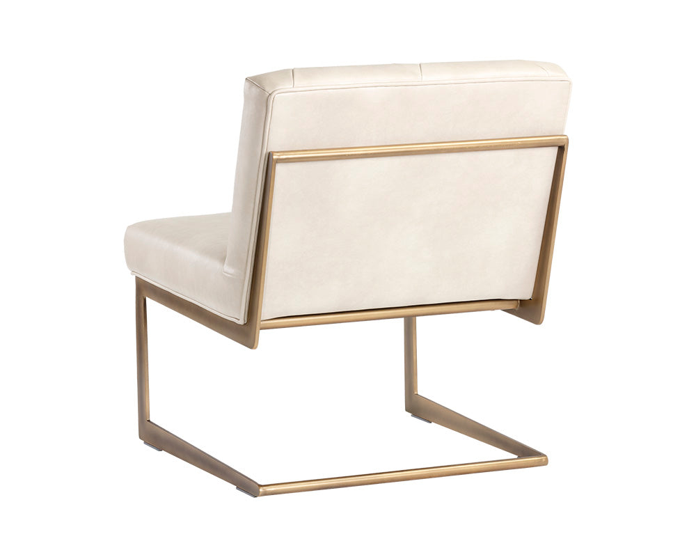Sunpan Virelles Lounge Chair - Bravo Admiral/Bravo Cream