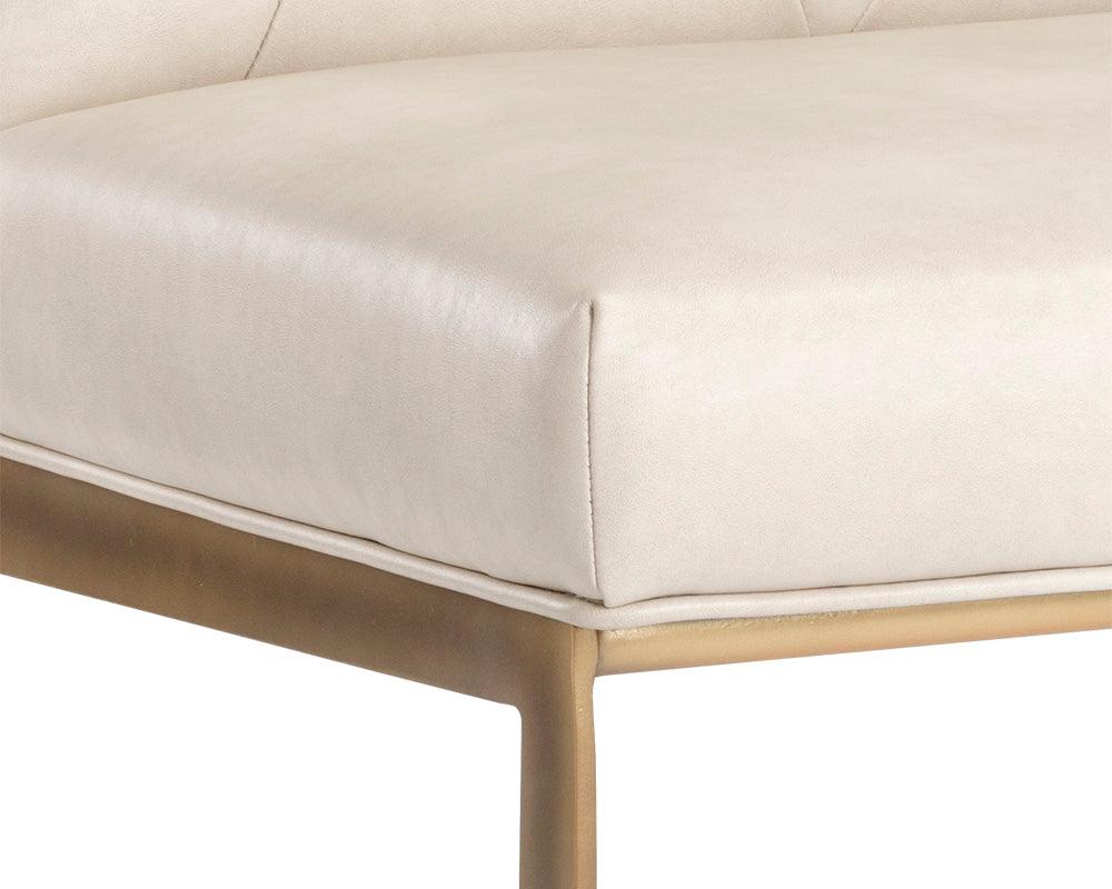 Sunpan Virelles Lounge Chair - Bravo Admiral/Bravo Cream