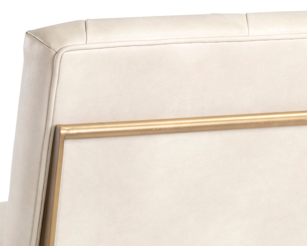 Sunpan Virelles Lounge Chair - Bravo Admiral/Bravo Cream