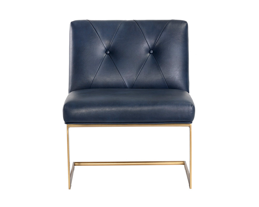 Sunpan Virelles Lounge Chair - Bravo Admiral/Bravo Cream