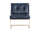 Sunpan Virelles Lounge Chair - Bravo Admiral/Bravo Cream