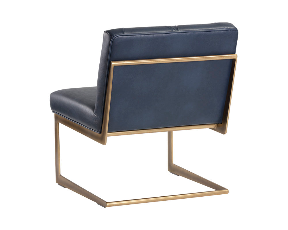 Sunpan Virelles Lounge Chair - Bravo Admiral/Bravo Cream
