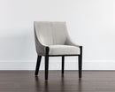 Sunpan Aurora Dining Chair - Polo Club Stone / Overcast Grey