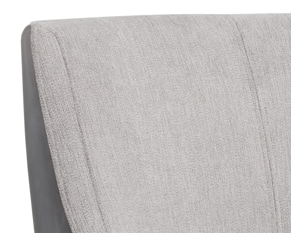 Sunpan Aurora Dining Chair - Polo Club Stone / Overcast Grey