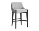 Sunpan Aurora Barstool - Polo Club Stone / Overcast Grey