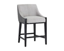Sunpan Aurora Counter Stool - Polo Club Stone / Overcast Grey