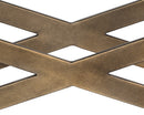 Sunpan Kammi Bench - Bravo Cream / Bravo Metal / Polo Club Kohl Grey / Polo Club Muslin