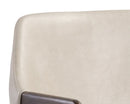 Sunpan Milton Dining Armchair - Bravo Cream/Leo Olive/ Polo Club Stone