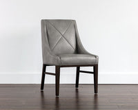 SUNPAN Zion Dining Chair - Bravo Metal /  Tobacco Tan